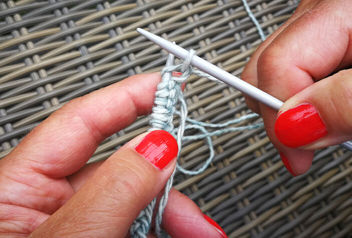 Rechte steken stap 3